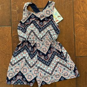 NWT Girls Romper Sz 5